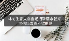 林芝生意火爆夜场招聘酒水管家,可信吗青春不留遗憾图片预览